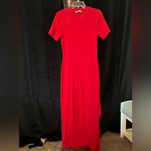 Abercrombie and Fitch Red Sweater Dress